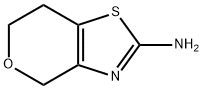 4H-Pyrano[3,4-d]thiazol-2-amine, 6,7-dihydro- Structure