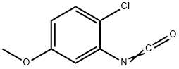 1-Chloro-2-isocyanato-4-methoxybenzene 结构式
