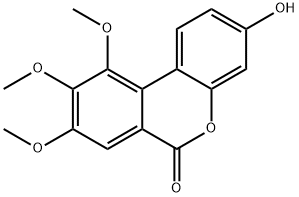 Urolithin M6 8,9,10-Trimethoxy 结构式