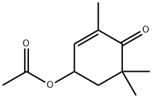 2-Cyclohexen-1-one, 4-(acetyloxy)-2,6,6-trimethyl-