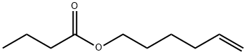 Butanoic acid, 5-hexen-1-yl ester,108058-75-9,结构式