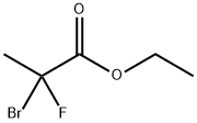 Propanoic acid, 2-bromo-2-fluoro-, ethyl ester Struktur