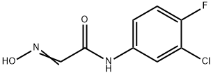 (E)-N-(3-chloro-4-fluorophenyl)-2-(hydroxyimino)acetamide Structure