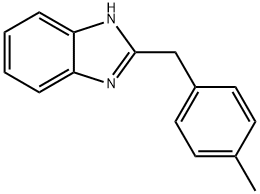 1H-Benzimidazole, 2-[(4-methylphenyl)methyl]- Struktur