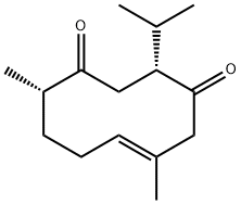 (3R,6E,10S)-6,10α-Dimethyl-3-isopropyl-6-cyclodecene-1,4-dione