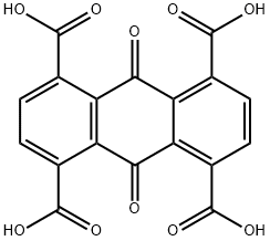 1,4,5,8-Anthracenetetracarboxylic acid, 9,10-dihydro-9,10-dioxo- Structure