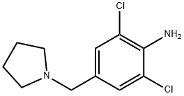 Benzenamine, 2,6-dichloro-4-(1-pyrrolidinylmethyl)-
