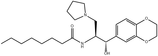 Eliglustat (1S,2S)-Isomer (Hemitartrate) 化学構造式
