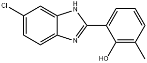 2-(5-chloro-1H-1,3-benzodiazol-2-yl)-6-methylphenol Structure