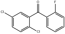 Methanone, (2,5-dichlorophenyl)(2-fluorophenyl)- Struktur