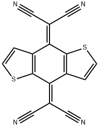 2,2'-(Benzo[1,2-b:4,5-b']dithiophene-4,8-diylidene)dimalononitrile Structure