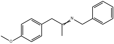 Benzenemethanamine, N-[2-(4-methoxyphenyl)-1-methylethylidene]-