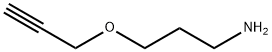 1-Propanamine, 3-(2-propyn-1-yloxy)- Struktur