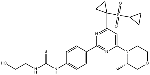 AZD 3147, 1101810-02-9, 结构式