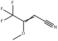 2-Butenenitrile, 4,4,4-trifluoro-3-methoxy- Structure