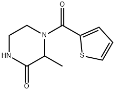 3-Methyl-4-(thiophene-2-carbonyl)piperazin-2-one|3-甲基-4-(噻吩-2-羰基)哌嗪-2-酮