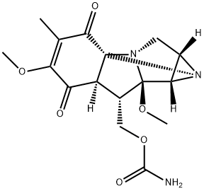 1,2,5-Metheno-1H,5H-imidazo[2,1-i]indole-7,10-dione, 6-[[(aminocarbonyl)oxy]methyl]-2,3,6,6a-tetrahydro-5,8-dimethoxy-9-methyl-, (1S,2S,4S,5R,6S,6aR,10aS,11S)- (9CI)