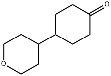 Cyclohexanone, 4-(tetrahydro-2H-pyran-4-yl)- Struktur