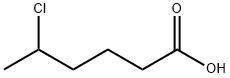 Hexanoic acid, 5-chloro- 化学構造式