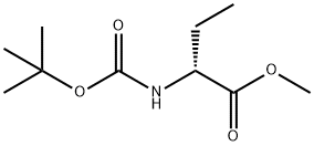 Butanoic acid, 2-[[(1,1-dimethylethoxy)carbonyl]amino]-, methyl ester, (2R)-|BUTANOIC ACID, 2-[[(1,1-DIMETHYLETHOXY)CARBONYL]AMINO]-, METHYL ESTER, (2R)-