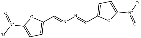5-Nitro-2-furfuraldazine Struktur