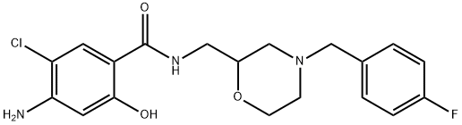 Mosapride Impurity F Struktur