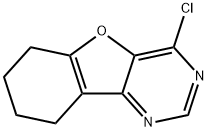 4-CHLORO-6,7,8,9-TETRAHYDROBENZOFURO[3,2-D]PYRIMIDINE Structure