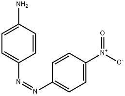 Benzenamine, 4-[(1Z)-2-(4-nitrophenyl)diazenyl]- Structure