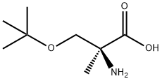 H-ALPHA-METHYL-SER(TBU)-OH, 114396-73-5, 结构式