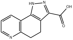 1H-Pyrazolo[3,4-f]quinoline-3-carboxylic acid, 4,5-dihydro- Structure