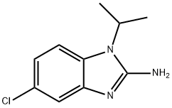 5-chloro-1-isopropyl-1H-benzo[d]imidazol-2-amine Struktur