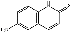 6-氨基喹啉-2-硫醇 结构式