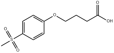 1157776-47-0 4-(4-甲磺酰基苯氧基)丁酸