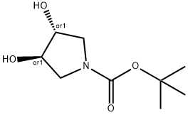 rel-(3R,4R)-tert-Butyl 3,4-dihydroxypyrrolidine-1-carboxylate|TERT-BUTYL-TRANS-3,4-DIHYDROXYPYRROLIDINE-1-CARBOXYLATE