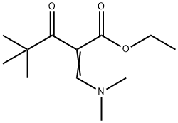 Pentanoic acid, 2-[(dimethylamino)methylene]-4,4-dimethyl-3-oxo-, ethyl ester