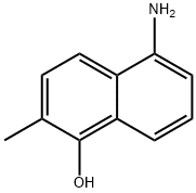 1-Naphthalenol, 5-amino-2-methyl- Struktur