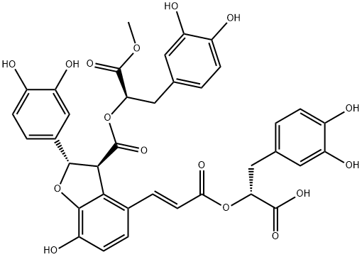 9'''-丹酚酸B单甲酯,1167424-31-8,结构式