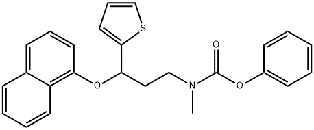 Duloxetine Phenyl Carbamate Racemate 结构式