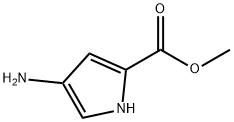 1H-Pyrrole-2-carboxylic acid, 4-amino-, methyl ester Structure