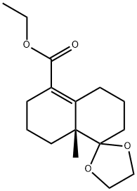 1173664-74-8 (R)-Spiro[1,3-dioxolane-2,1'(2'H)-naphthalene]-5'-carboxylic acid, 3',4',6',7',8',8'a-hexahydro-8'a-methyl-, ethyl ester (9CI)