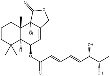 threo-6'-Hydroxyustusolate C Struktur