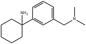 Benzenemethanamine, 3-(1-aminocyclohexyl)-N,N-dimethyl-,1176104-04-3,结构式