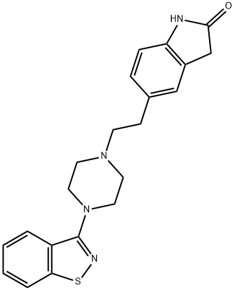 Ziprasidone Deschloro IMpurity, 118305-72-9, 结构式