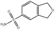 1,3-Dihydro-2-benzofuran-5-sulfonamide Struktur
