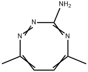 1,2,4-Triazocine,3-amino-5,8-dimethyl-(6CI) 化学構造式