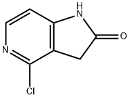 4-Chloro-5-aza-2-oxindole Struktur