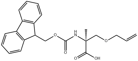 FMOC-(S)-2-ME-SER(ALLYL)-OH,1191429-04-5,结构式