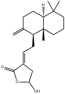 姜花素D, 119188-37-3, 结构式