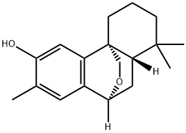 紫丹参萜醚, 119400-87-2, 结构式