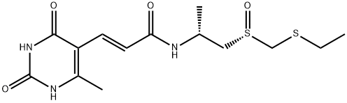 ethyldeshydroxysparsomycin Struktur